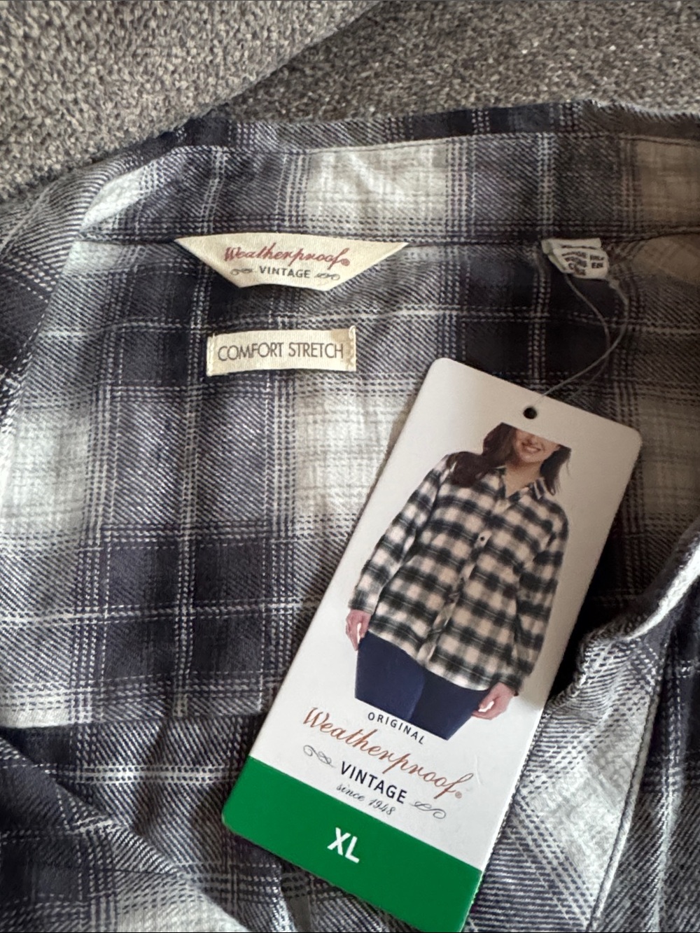 Plaid Button up - Picture 2 of 2